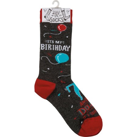 It's My Birthday & I'll Dance If I Want To Socks