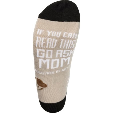 Papa Bear (If You Read This Ask Mom) Socks