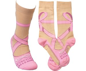 Secretly A Ballerina Socks - Evolve For The Home Online