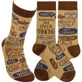  Shhhhh! I'm Over Thinking Socks