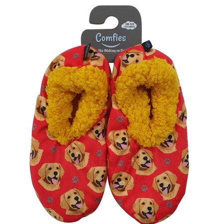 E & S Pets Golden Retriever Slippers
