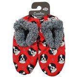 E & S Pets Shih Tzu, Black Slippers