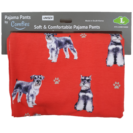 E & S Pets Schnauzer Pajama Bottoms