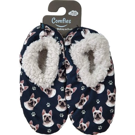 E & S Pets French Bulldog Slippers