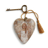  Peace on Earth Angel Art Heart