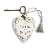 Art Hearts All is Calm Art Heart