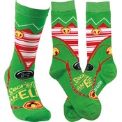 Secretly An Elf Socks
