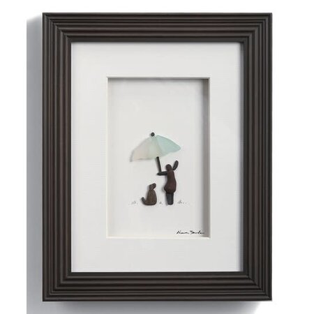 Pebble Prints Umbrella for Sharing Pebble Prints Wall Art