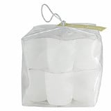  White Timber Votives Package of 12