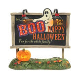 Department 56 Halloween Cross Product Lit Ghost Billboard Accessory