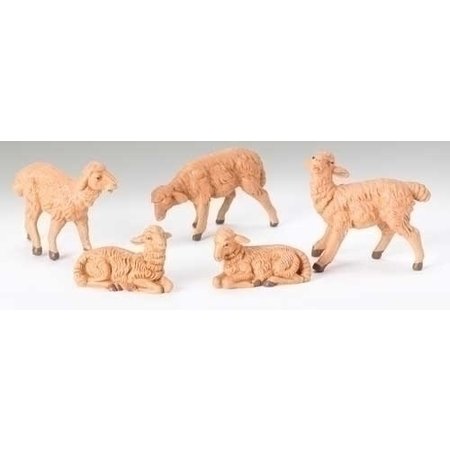 Fontanini Fontanini Brown Sheep 5 Piece Set 5" Collection
