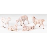 Fontanini Fontanini White Sheep 5 Piece Set 5" Collection