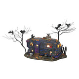 Department 56 Snow Village Halloween Cackling Crow Caravan