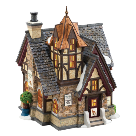 Department 56 Dickens' Village The Partridge & Pear Lit Building