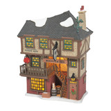 Department 56 Dickens' Village Rooster Inn Lit Building