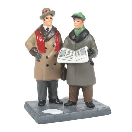 Department 56 Christmas in the City Breaking News Accessory