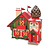 Department 56 North Pole Pine Cone B&B Lit Building