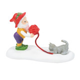 Department 56 North Pole Kitten Tested for Mittens