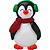 Personal Name Ornament Penguin: Caleb