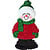 Personal Name Ornament Snowperson with Boots: I (heart) My Stepdaughter