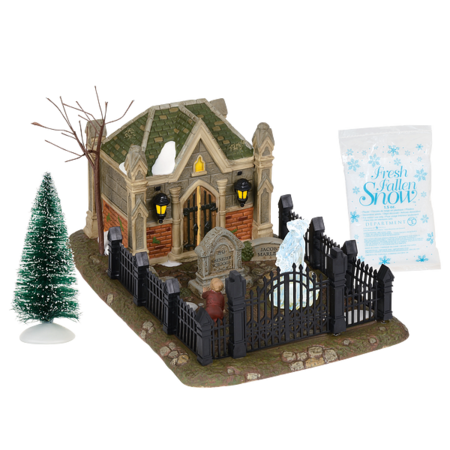 Department 56 Dickens' Village Christmas Carol Cemetery Set