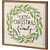 Inset Box Sign - The Joy Of Christmas Is Family
