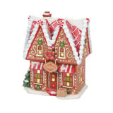 Department 56 North Pole Gingerbread Bakery Lit House