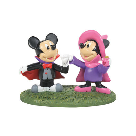 Department 56 Disney Village Mickey and Minnies Costume Fun