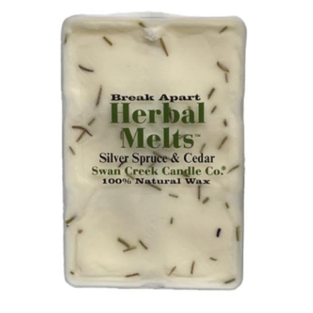 Swan Creek Drizzle Melts Silver Spruce & Cedar