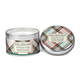 Michel Design Works Michel Design Vintage Plaid Travel Candle