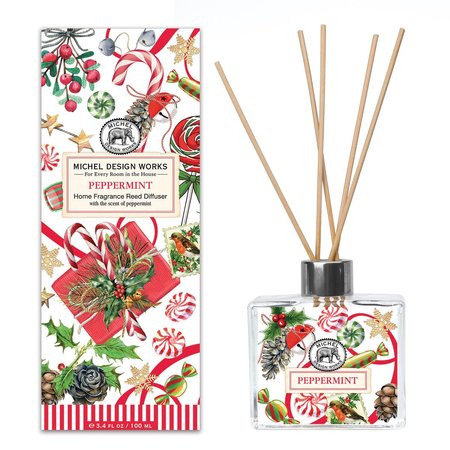 Michel Design Works Michel Design Peppermint Home Fragrance Reed Diffuser