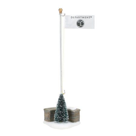 Department 56 Village Cross Product Flag Accessory