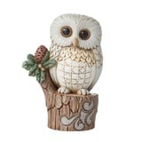 Jim Shore Jim Shore White Woodland Owl on Tree Figurine