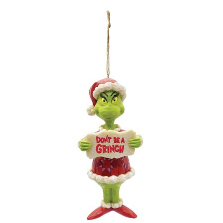 Jim Shore Jim Shore Don't Be a Grinch Ornament