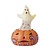 Jim Shore Jim Shore Ghost & Pumpkin Mini Figurine