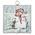 Mini Gallery Winter Snowman & Rabbit Wall Art