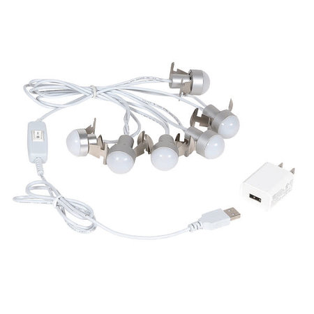 Department 56 Village Cross Product USB LED 6 Light Set Accessory