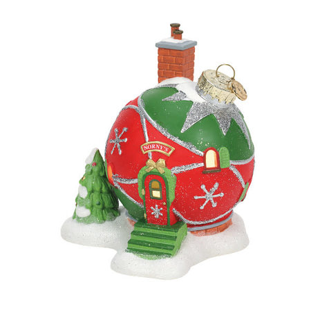 Department 56 North Pole Norny's Ornament House Lit Piece