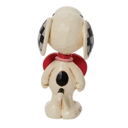 Jim Shore Jim Shore Snoopy Wearing Heart Sign Mini Figurine