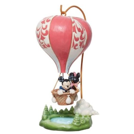 Disney Traditions Mickey & Minnie Santas Figurine by Jim Shore