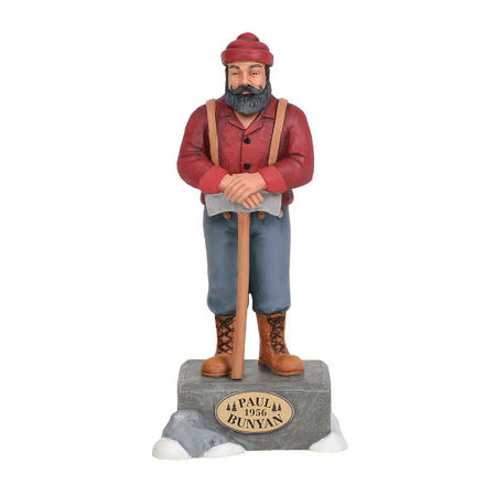 Department 56 Village Cross Product Paul Bunyan Statue Accessory