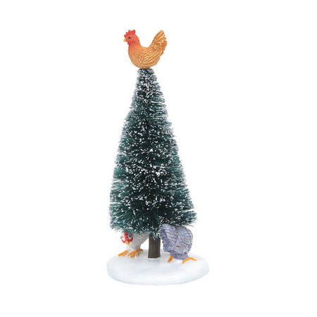 Department 56 Village Cross Product Three French Hens Tree Accessory