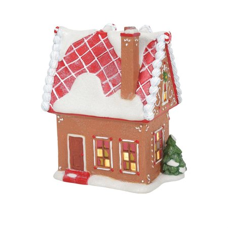 Department 56 North Pole Gingerbread Bakery Lit House