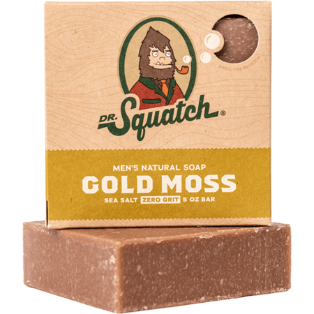 Dr. Squatch Dr. Squatch Gold Moss Scrub Bar Soap