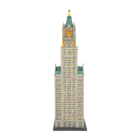 Department 56 Christmas in the City The Woolworth Building Lit House