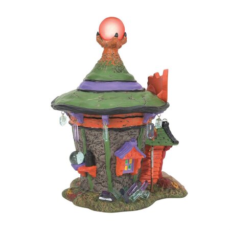 Department 56 Snow Village Halloween Cryptic Cave Crystals Lit Building