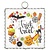 Mini Gallery Trick or Treat Wreath Wall Art