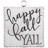  Mini Gallery "Happy Fall Y'ALL" Wall Art