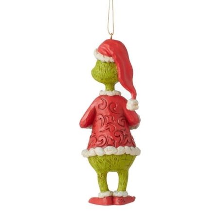 Jim Shore Jim Shore Grinch Holding Candy Cane Ornament