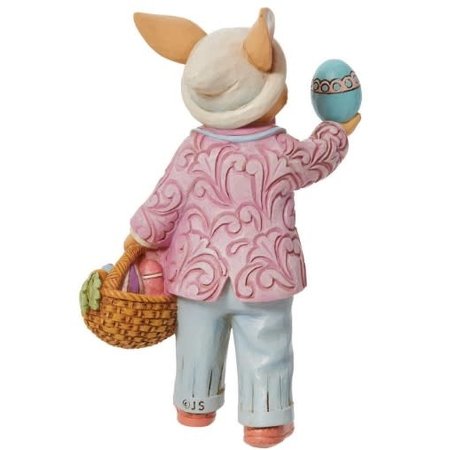 Jim Shore Jim Shore Pint Size Bunny with Egg Figurine